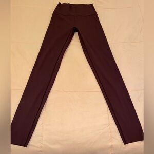 Aerie maroon leggings